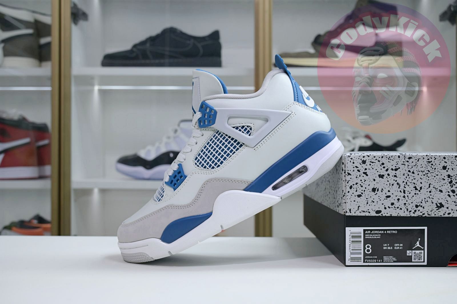 Air Jordan 4 "Military Blue" 2024