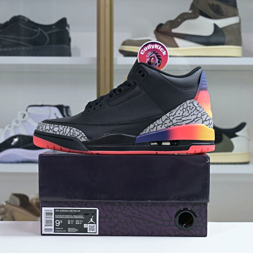 J Balvin x Air Jordan 3