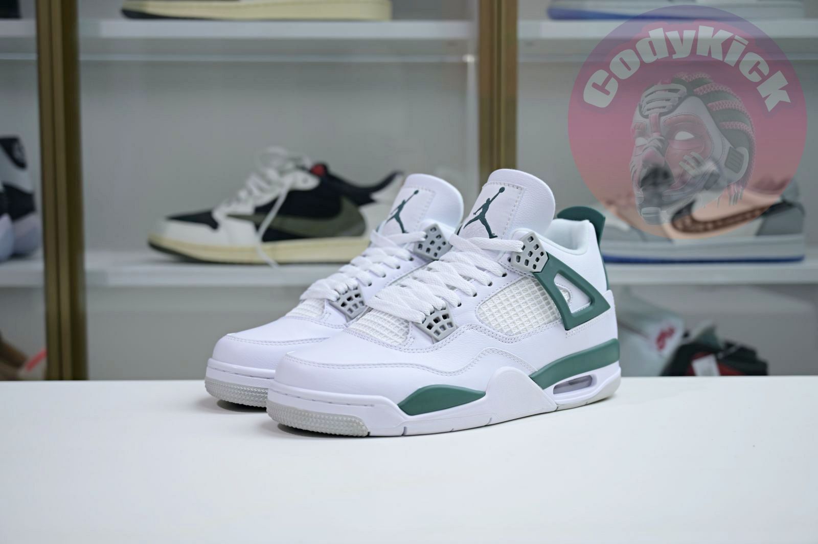 Air Jordan 4 Oxidized Green