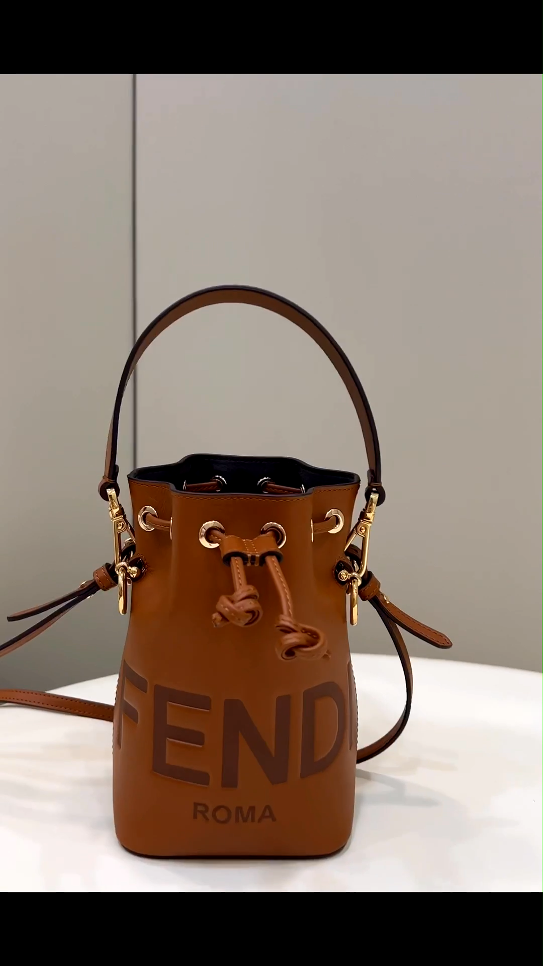 Fendi Mon Tresor Mini Bucket Bag Size 12 x 18 x 10 cm 
