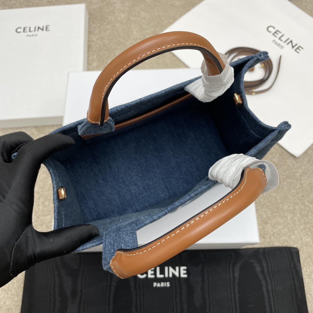 Celine Grand Cabas Thais Denim