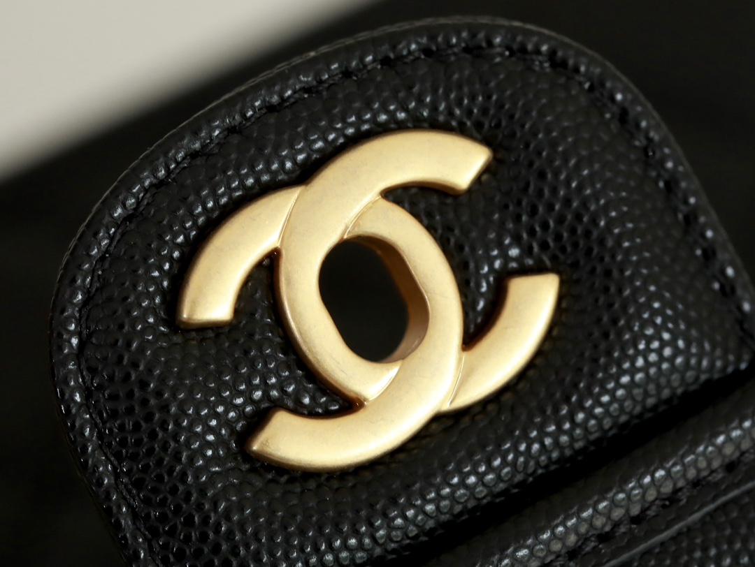 Chanel Mini School Memory Top Handle Flap Bag Black Caviar Aged Gold H –  Coco Approved Studio