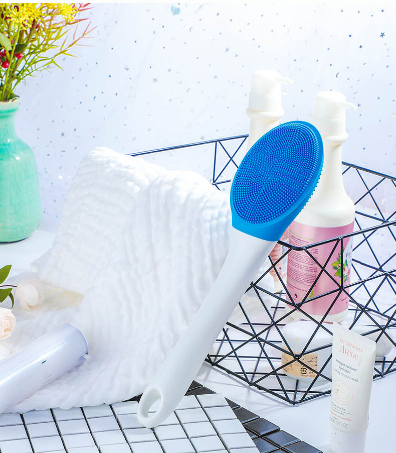 Silicone electric bath brush