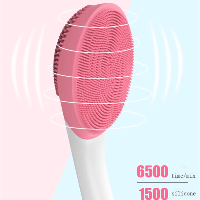 Silicone electric bath brush