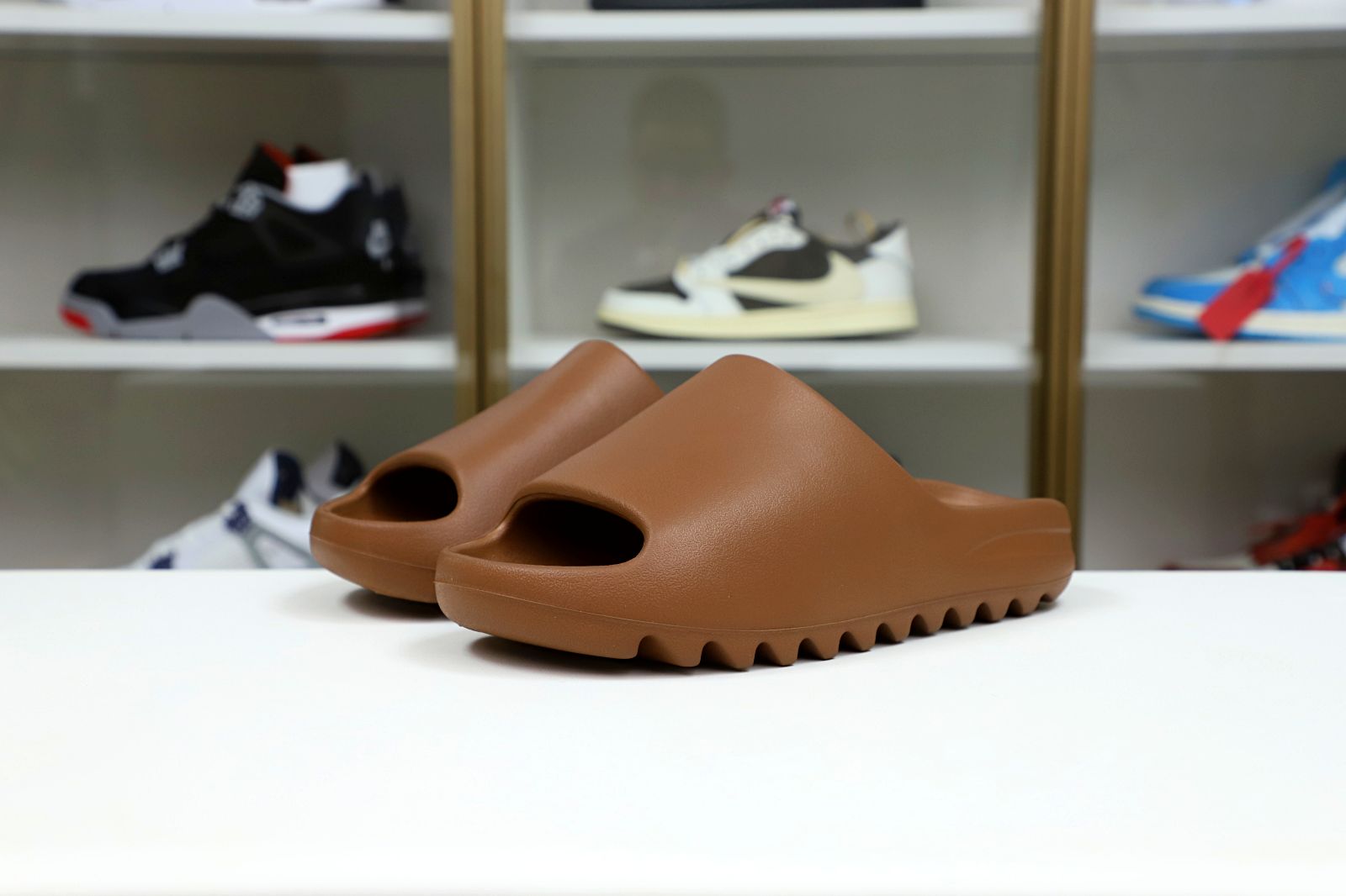 Yeezy Slide "flax"FZ5896