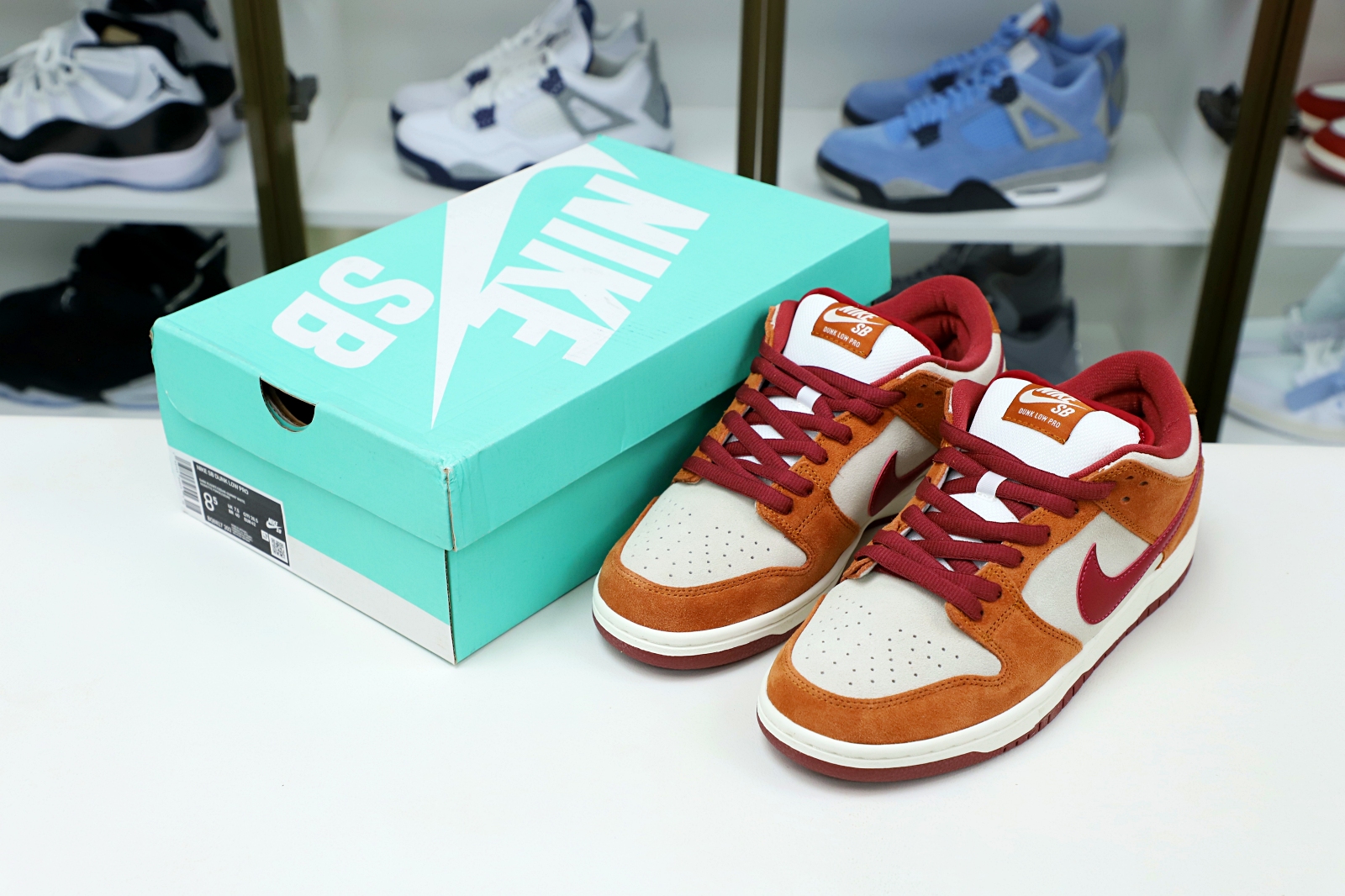 NIKE SB DUNK LOW PRO DARK RUSSET CEDAR 2019