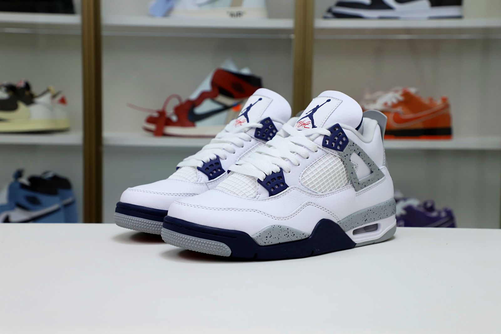 AIR JORDAN 4 RETRO "MIDNIGHT NAVY" DH6927-140