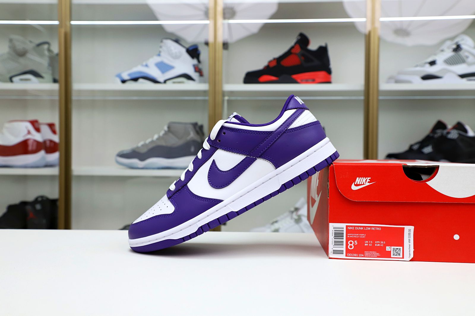 NIKE DUNK LOW RETRO COURT PURPLE