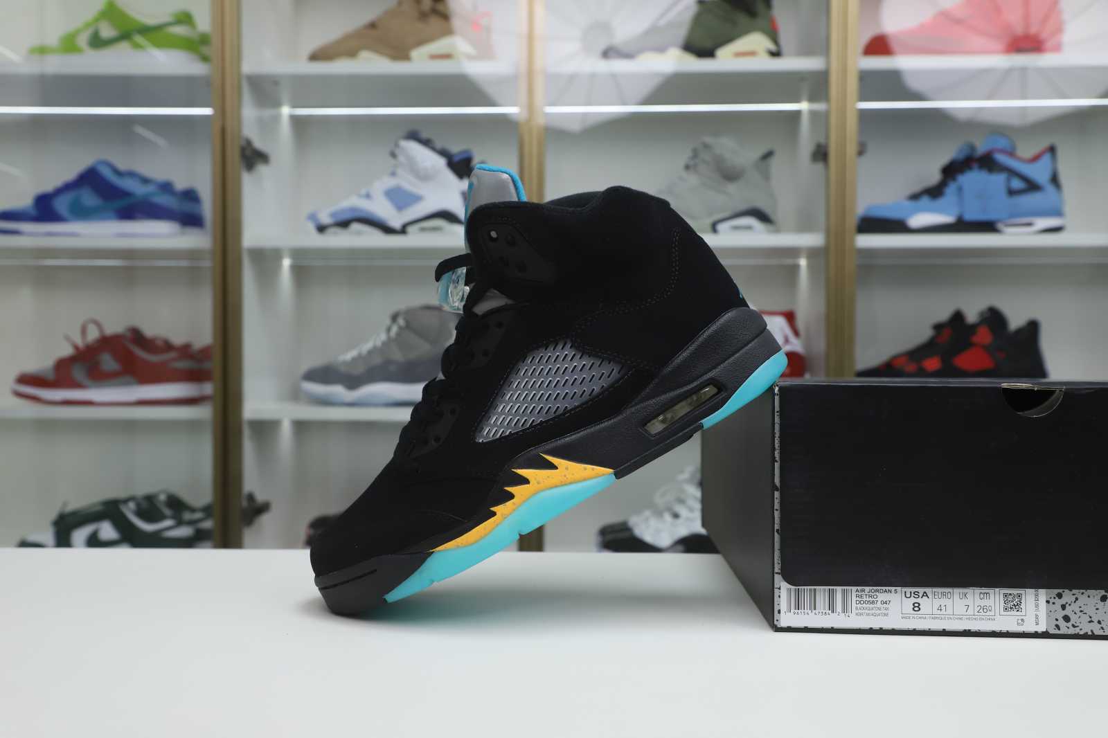 AIR JORDAN 5 "AQUA"