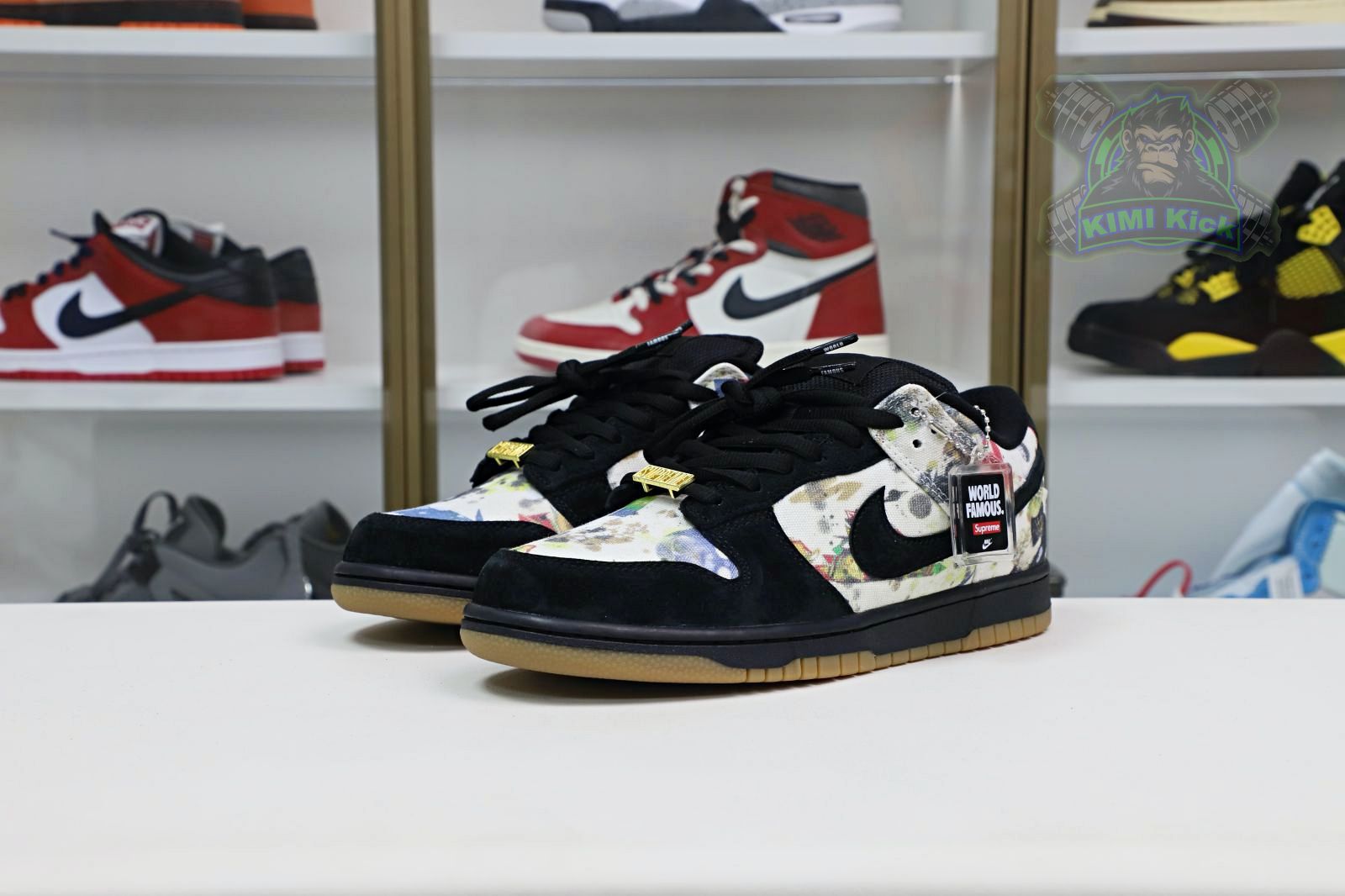 Supreme xNike SB DunkLow"Rammellzee"