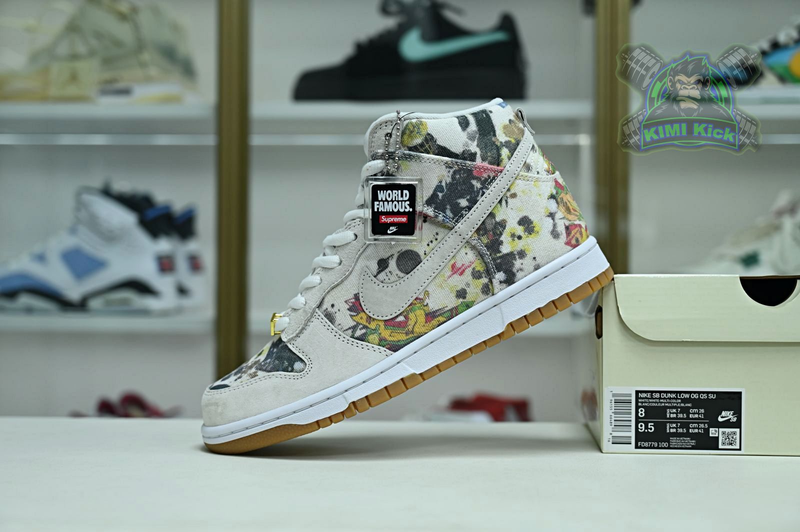 Supreme x Nike Dunk SB High "Rammellzee"