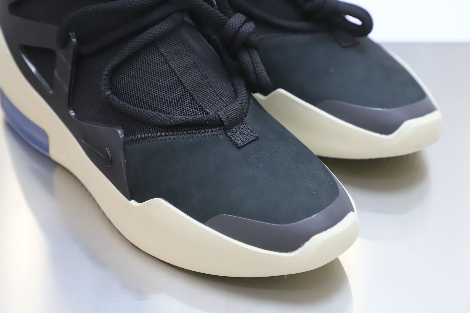 Kimikick Nike Air Fear of God 1 black  fog