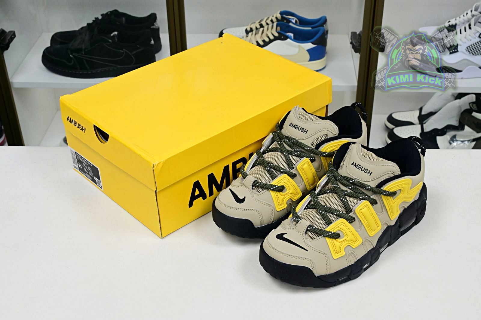 Kimikick AMBUSH x Nike Air More Uptempo Low