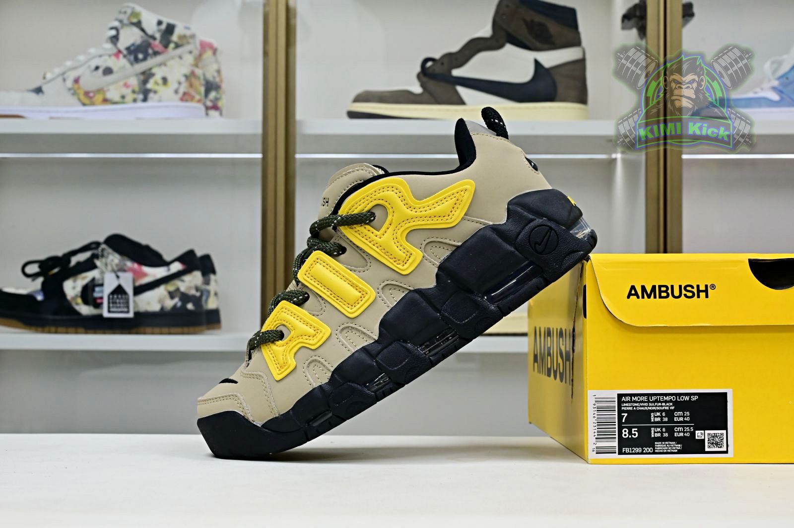 Kimikick AMBUSH x Nike Air More Uptempo Low