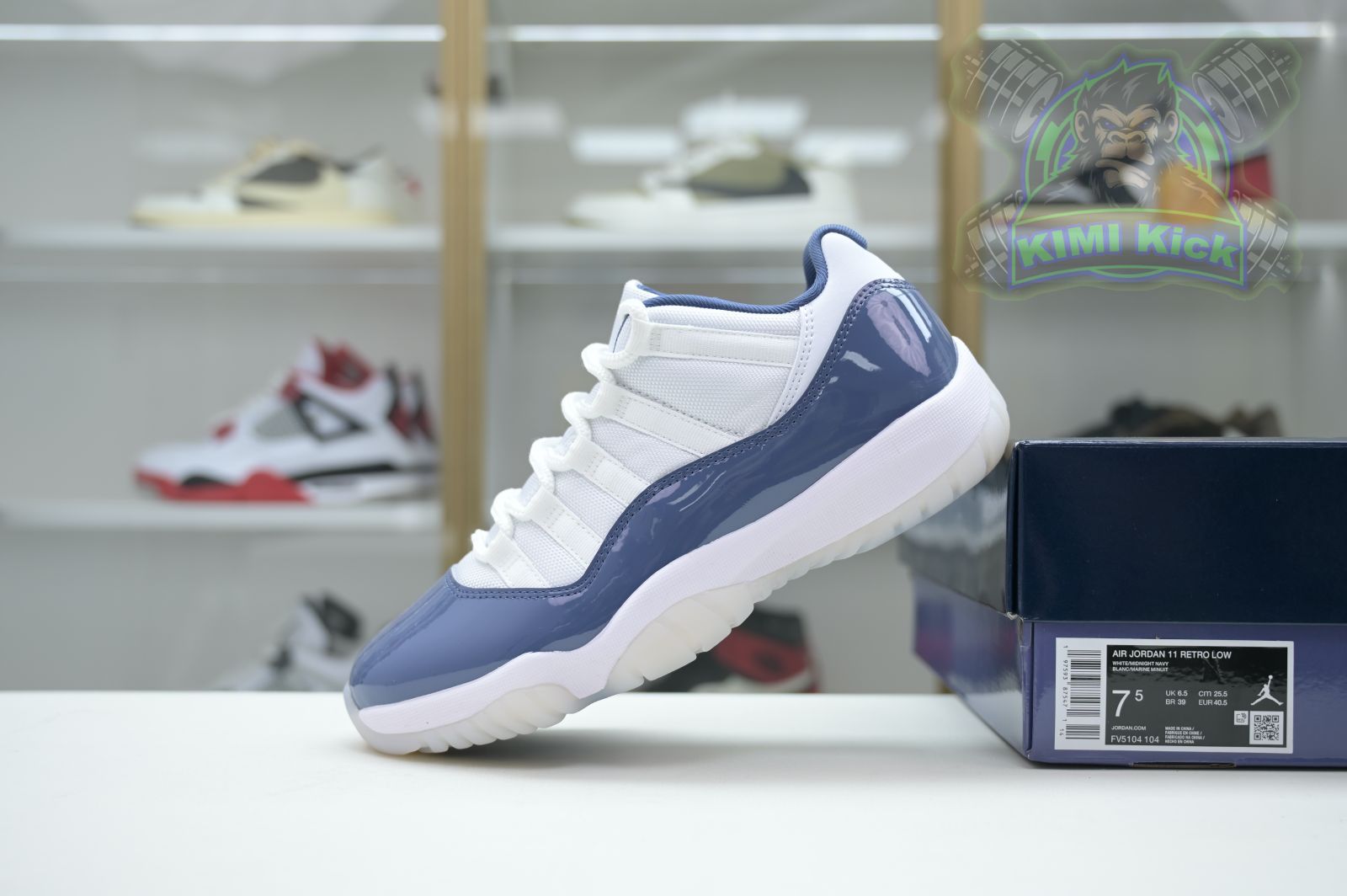 Kimikick Jordan Air Jordan 11 Low“Diffused Blue”