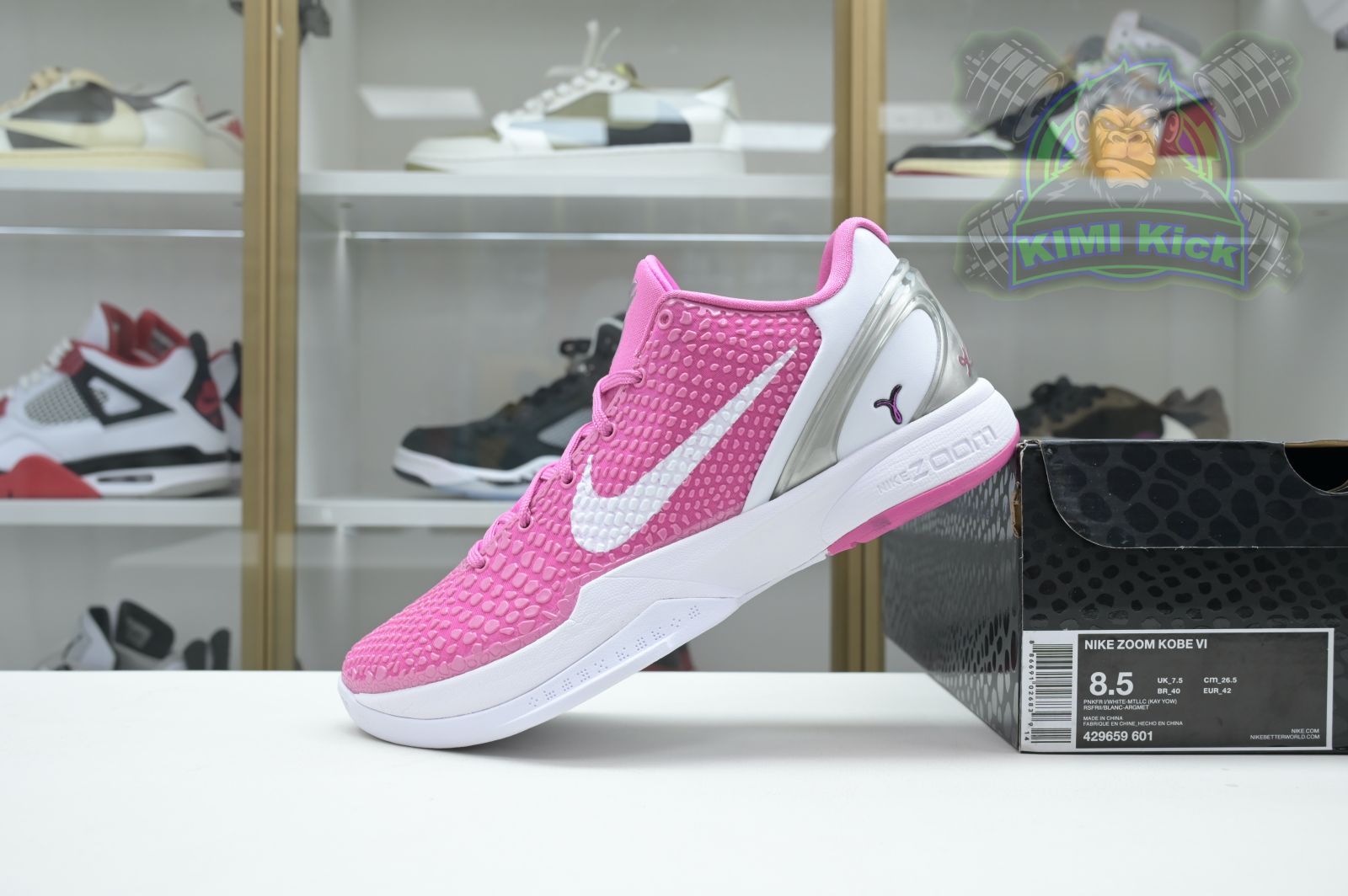 Kimikick Nike Zoom Kobe 6 Kay Yow Think Pink