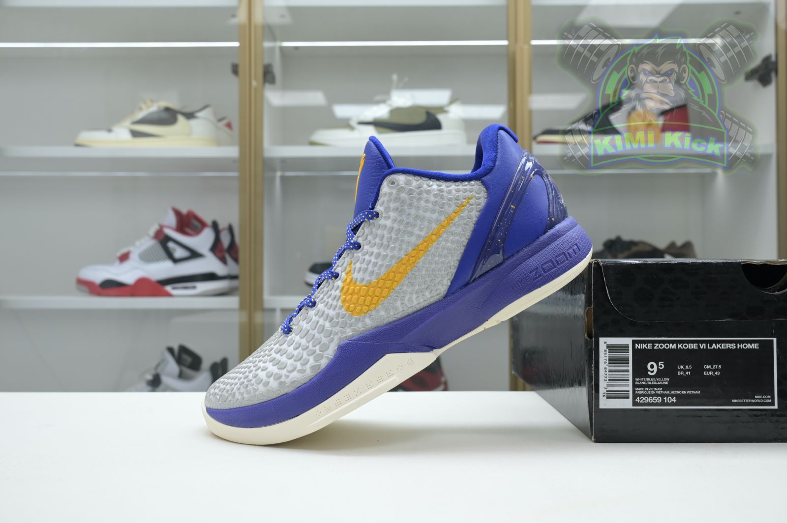 Kimikick Nike Zoom Kobe 6 Lakers Home