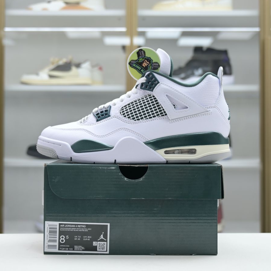 Kimikick Air Jordan 4 Oxidized Green