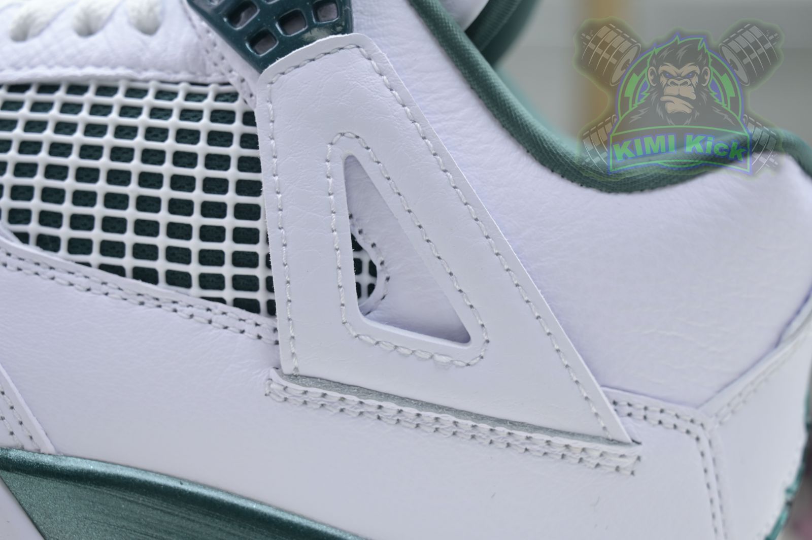 Kimikick Air Jordan 4 Oxidized Green