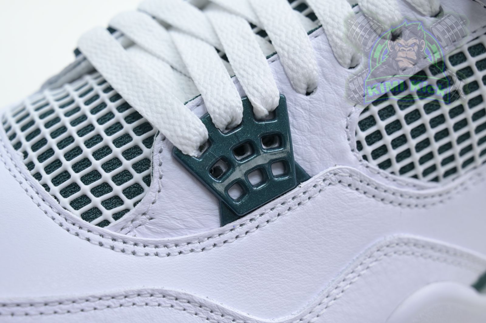 Kimikick Air Jordan 4 Oxidized Green