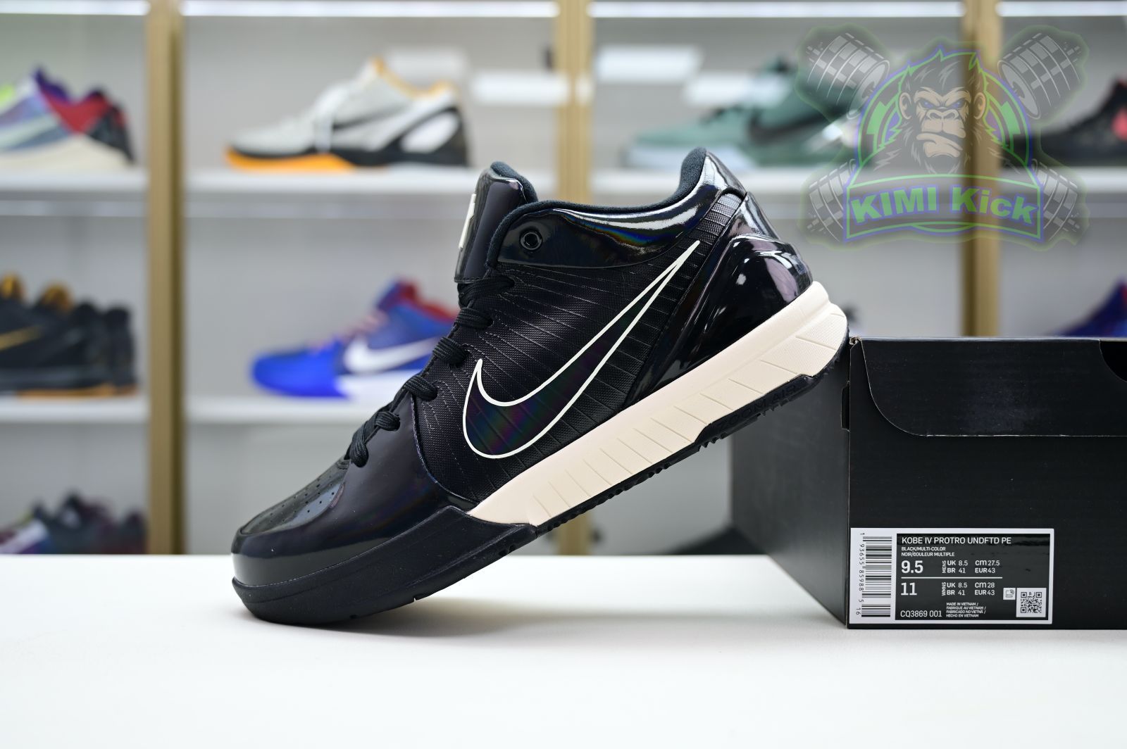 Kimikick UNDEFEATED x Nike Zoom Kobe 4 Protro