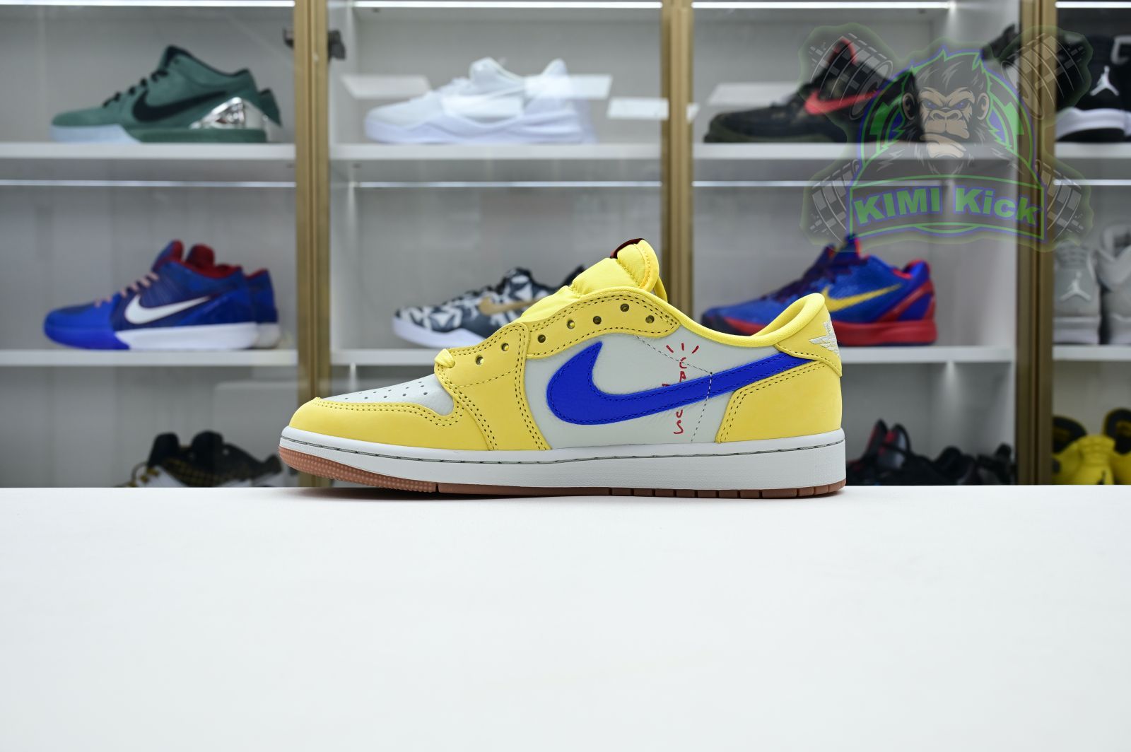 Kimikick Travis Scott x Jordan Air Jordan 1Low Canary