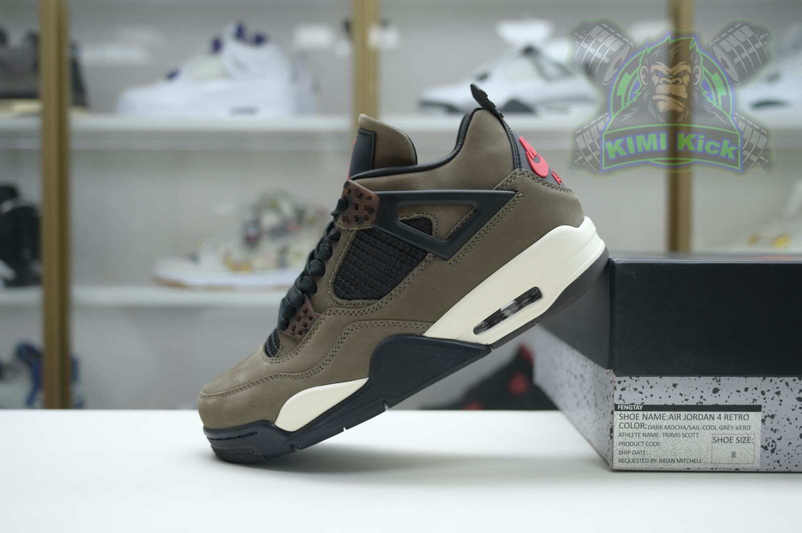 Kimikick AIR JORDAN 4 RETRO COLOR