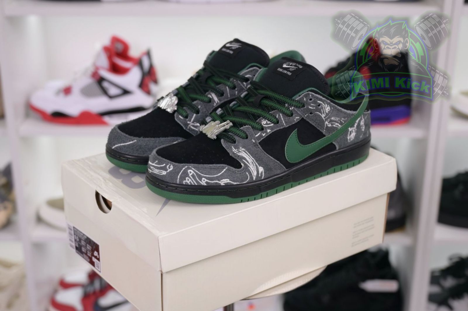 Kimikick There Skateboards x Nike Dunk SB