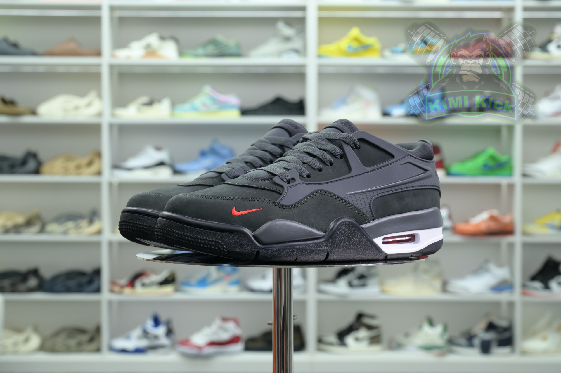 Kimikick Nigel Sylvester x Jordan Air Jordan 4 RM SP “Anthracite”