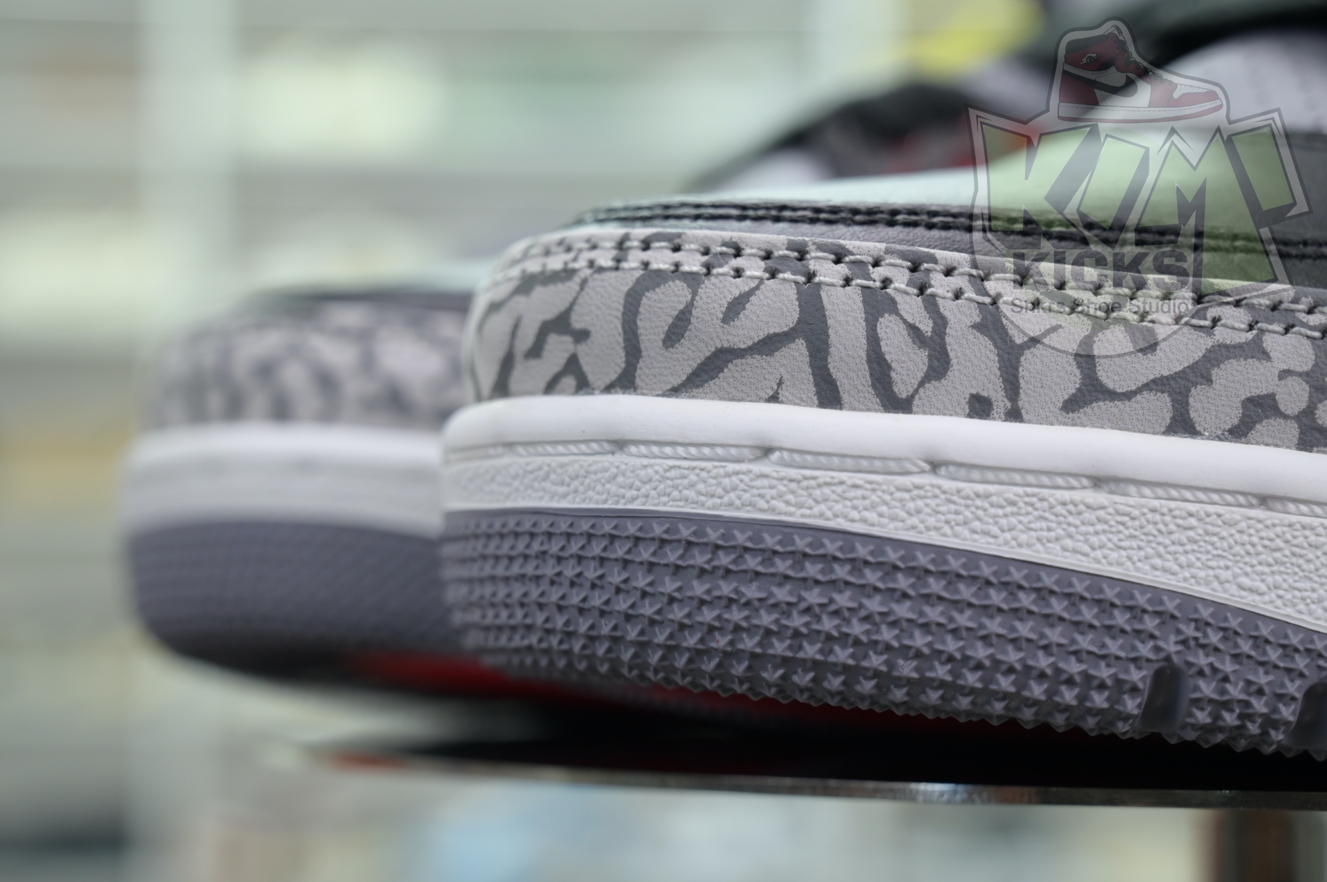 Kimikick Air Jordan 3“Black Cement Reimagined”