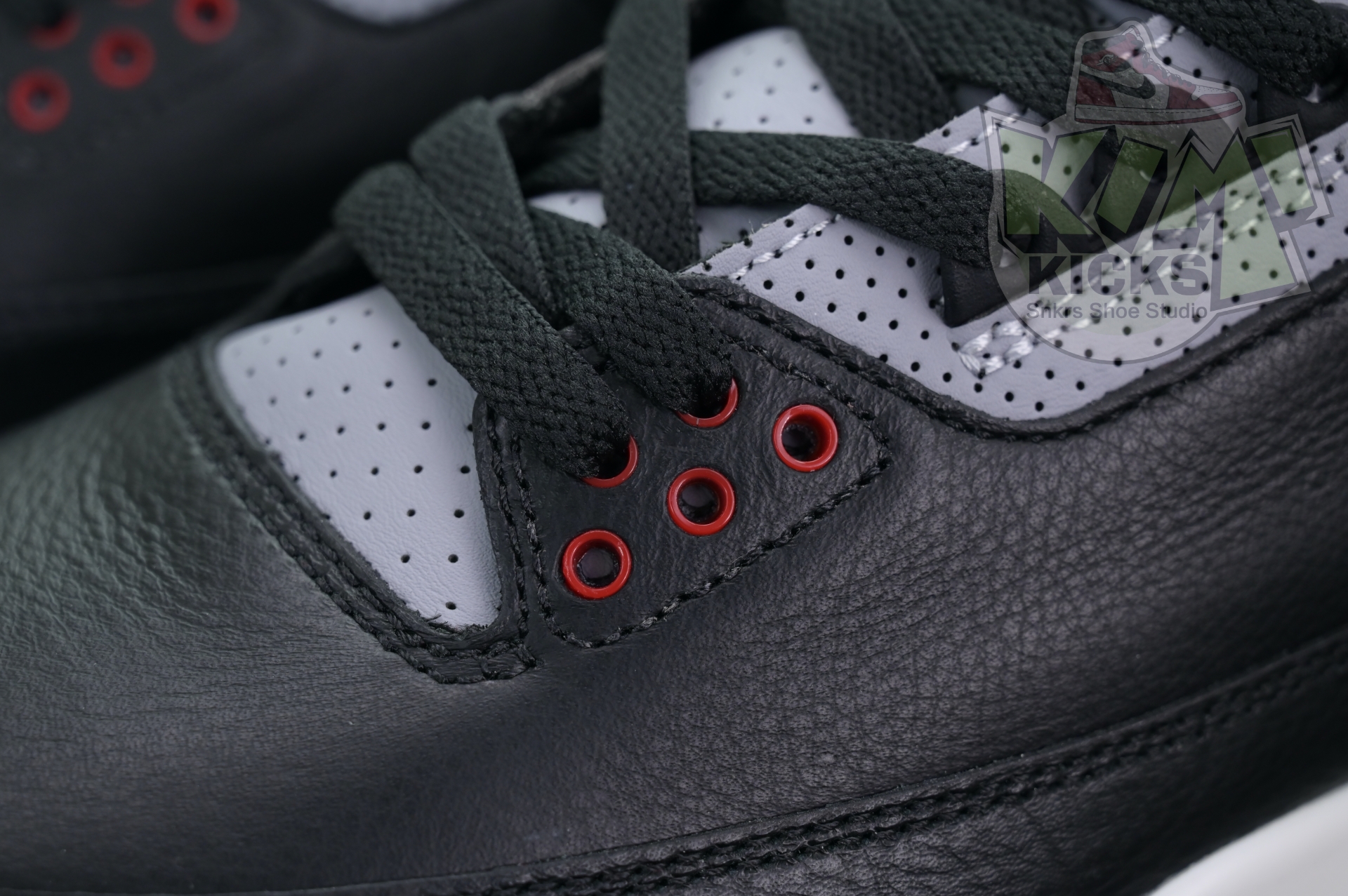 Kimikick Air Jordan 3“Black Cement Reimagined”