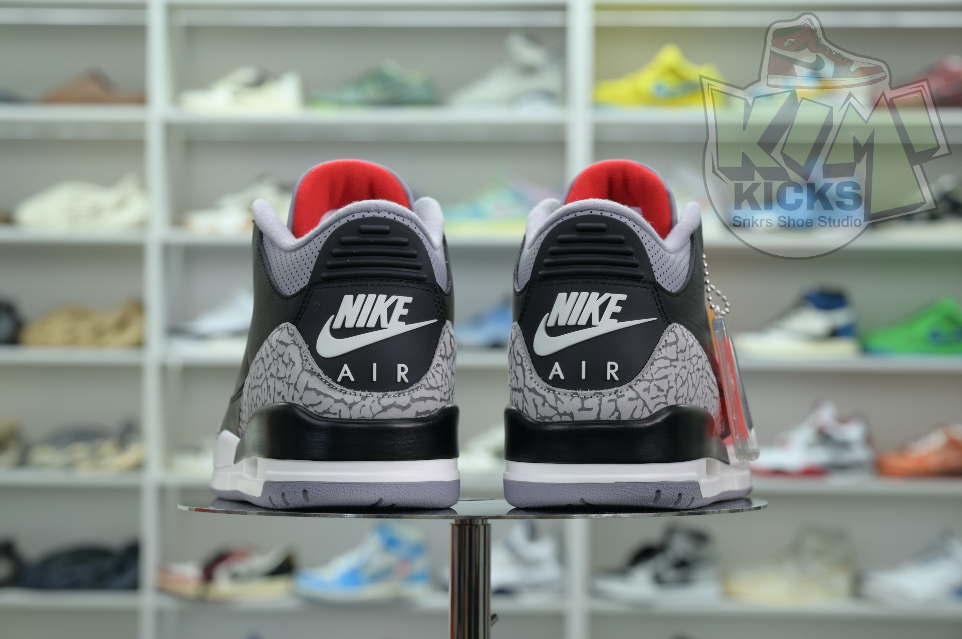 Kimikick Air Jordan 3“Black Cement Reimagined”