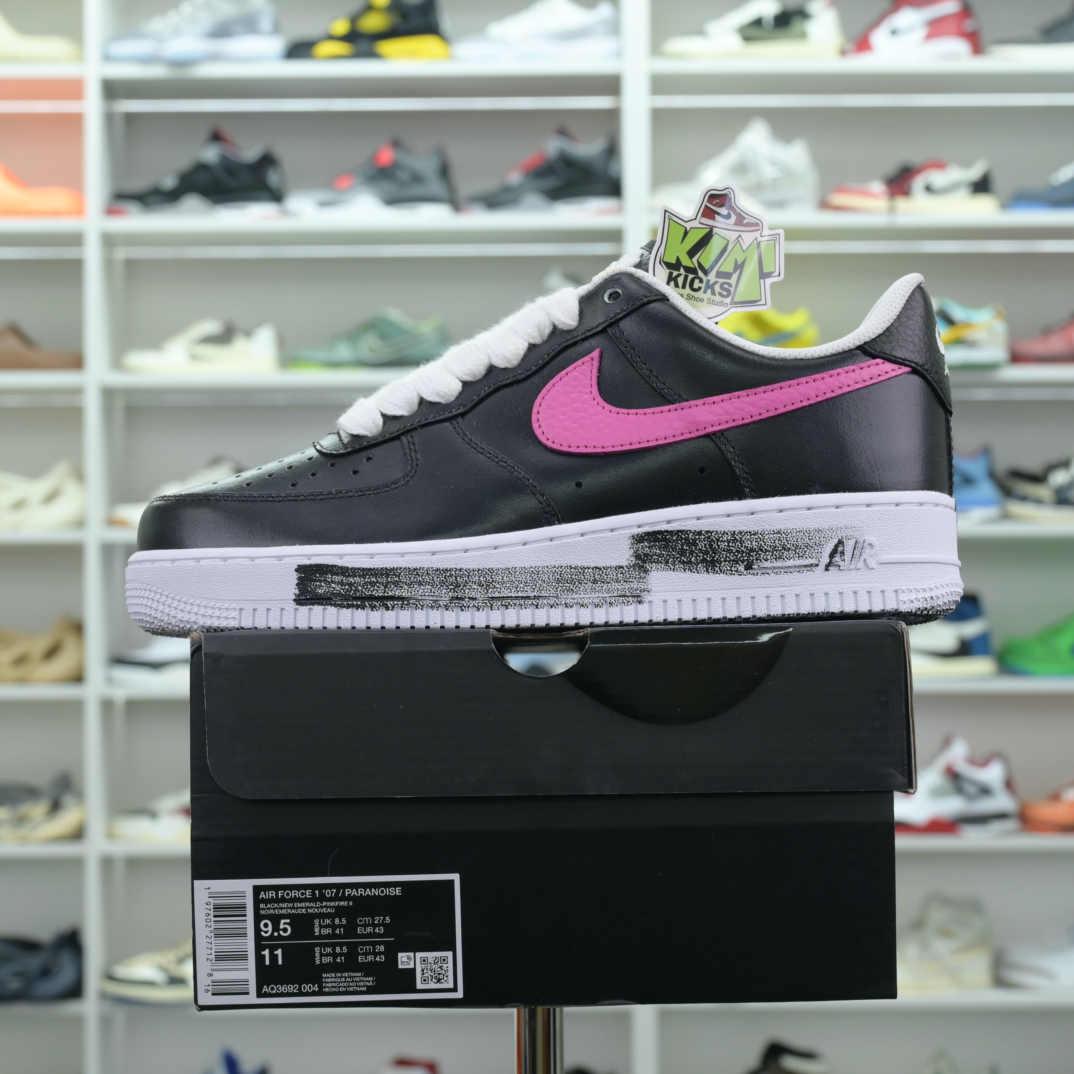 Kimikick Peaceminusone x Nike Air Force 1 “Para- Noise 3.0”