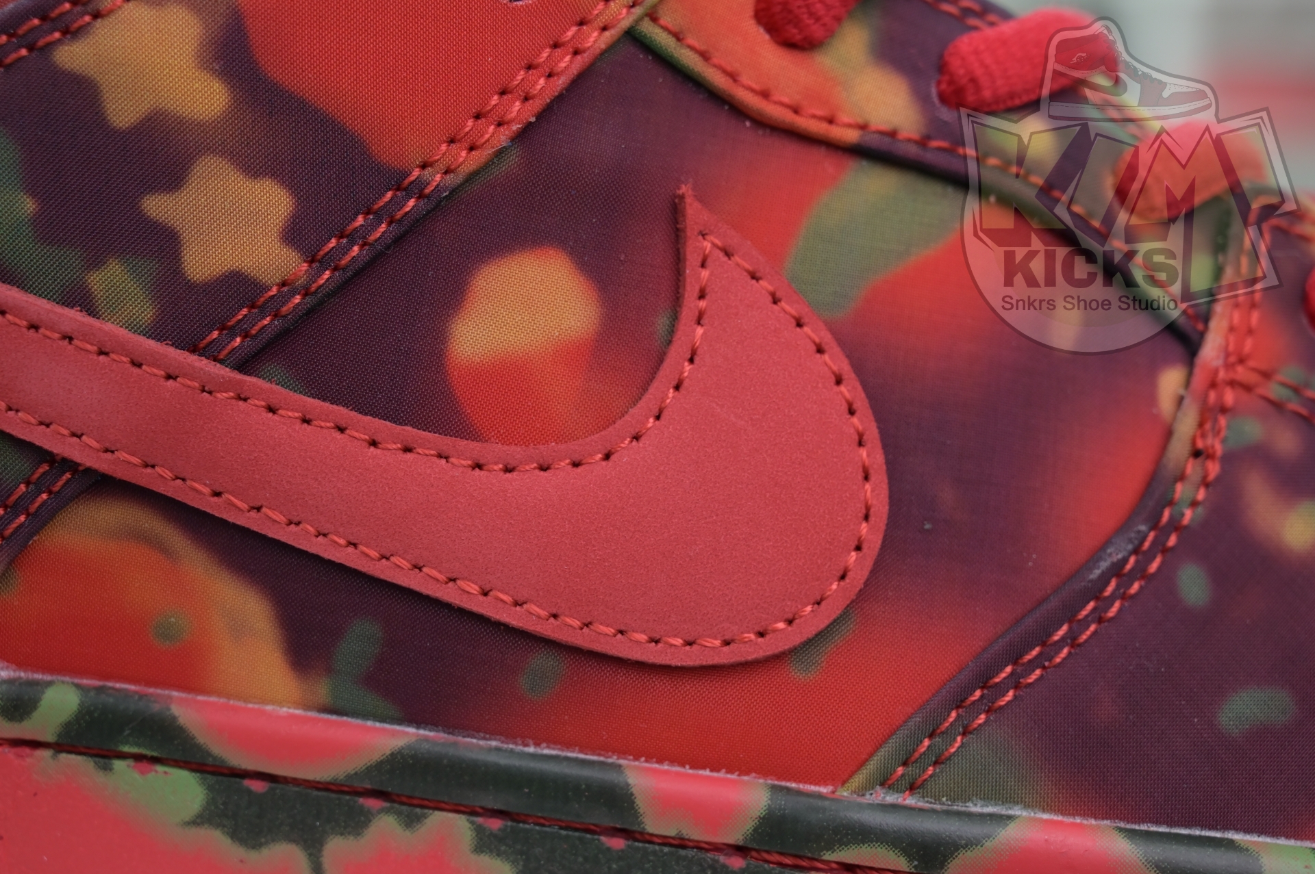 Kimikick The Wizard of Oz x Nike SBDunk Low“Ruby Slipper”