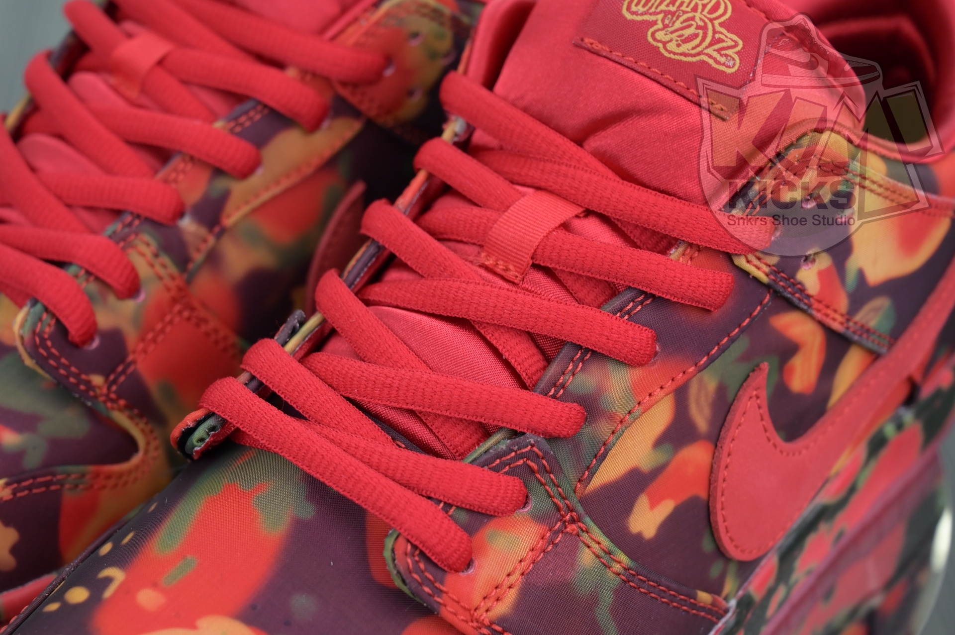 Kimikick The Wizard of Oz x Nike SBDunk Low“Ruby Slipper”