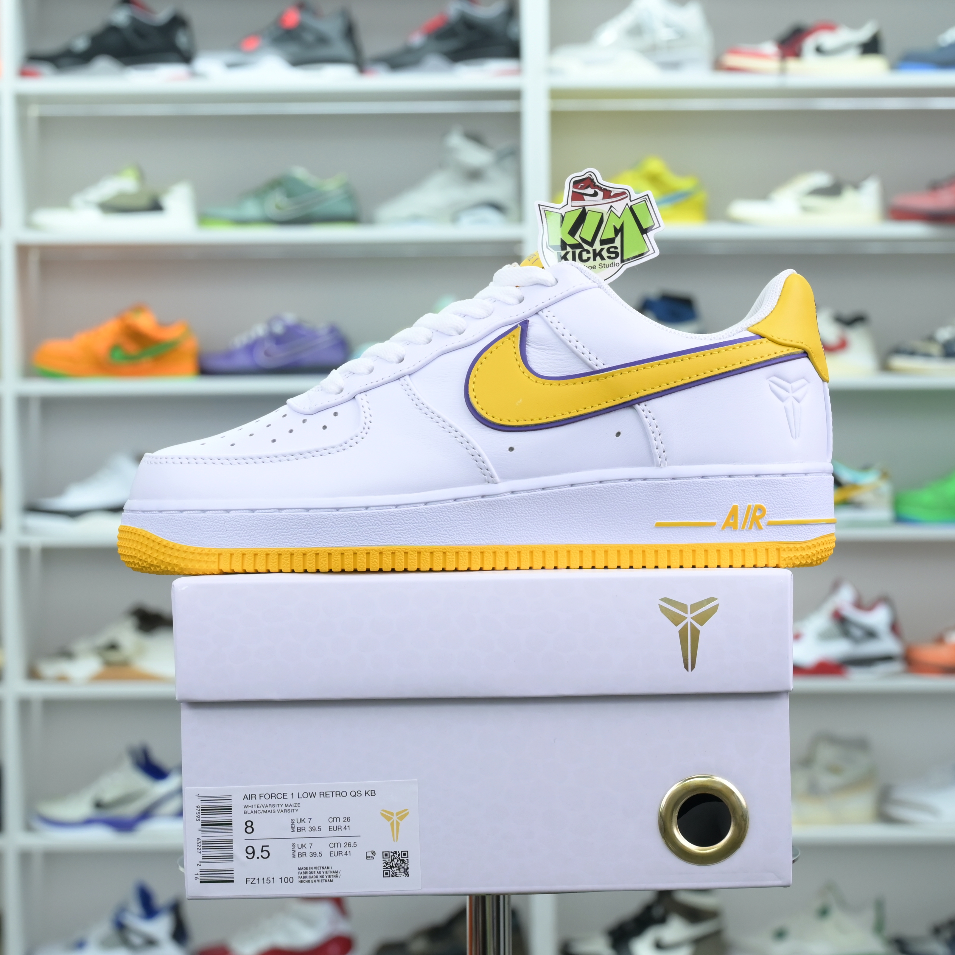 Kimikick Kobe Bryant x Nike Air Force 1