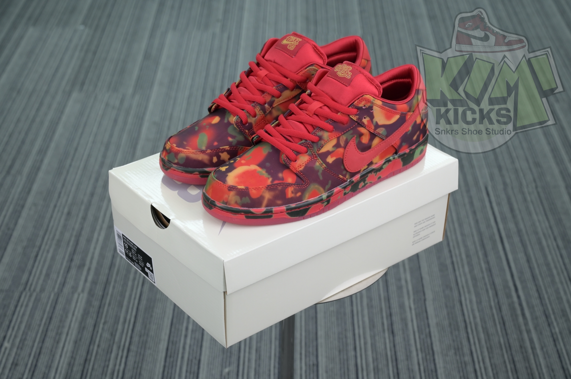 Kimikick The Wizard of Oz x Nike SBDunk Low“Ruby Slipper”