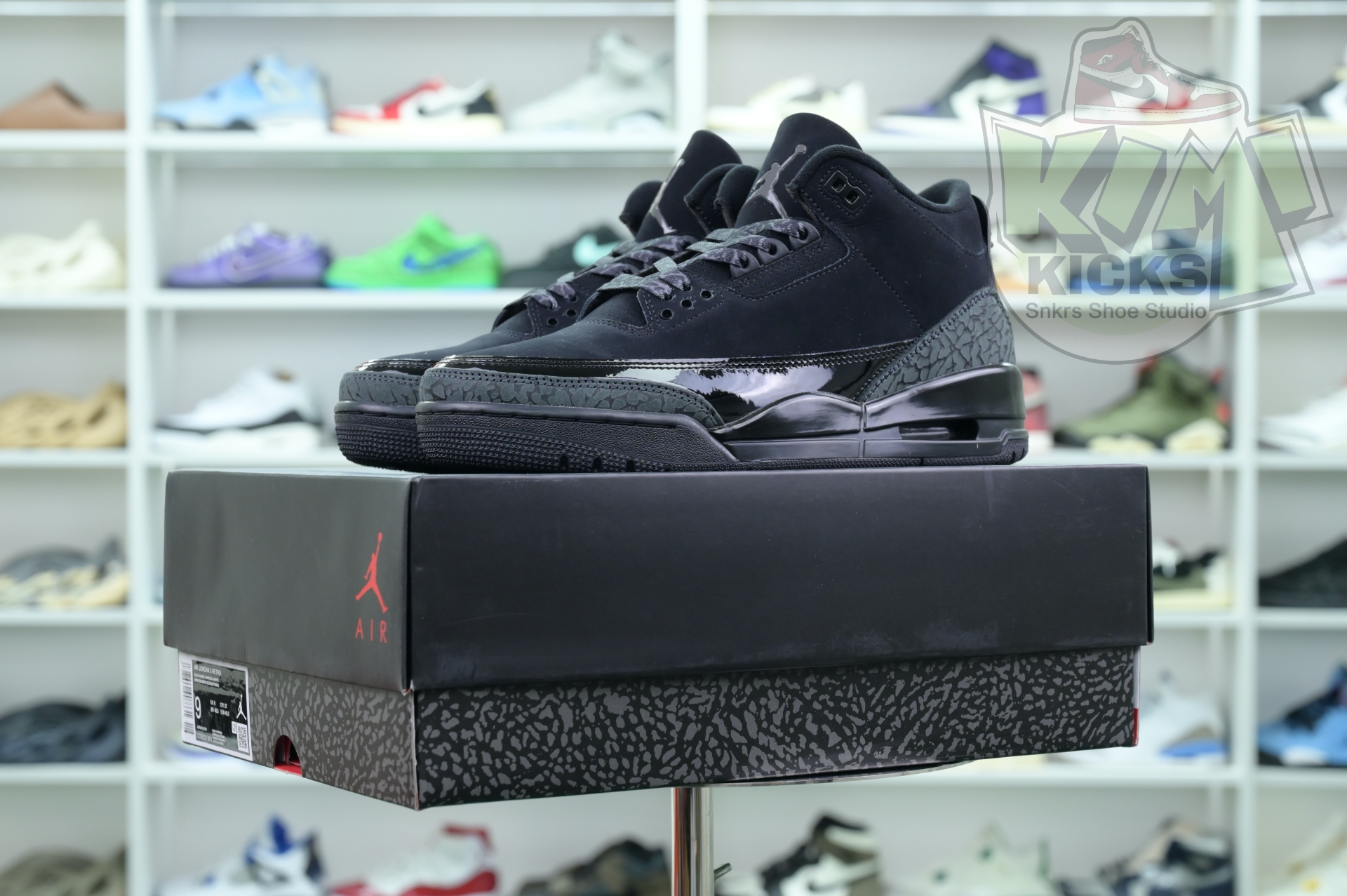 Kimikick Jordan Air Jordan3“Black Cat”