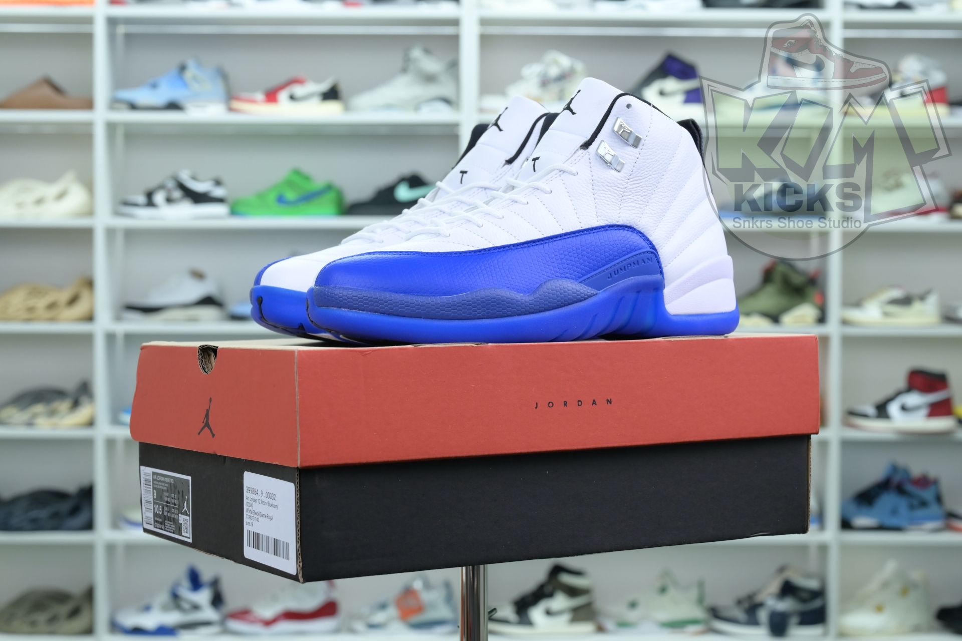 Kimikick Air Jordan 12 Retro'Blueberry'(2024)