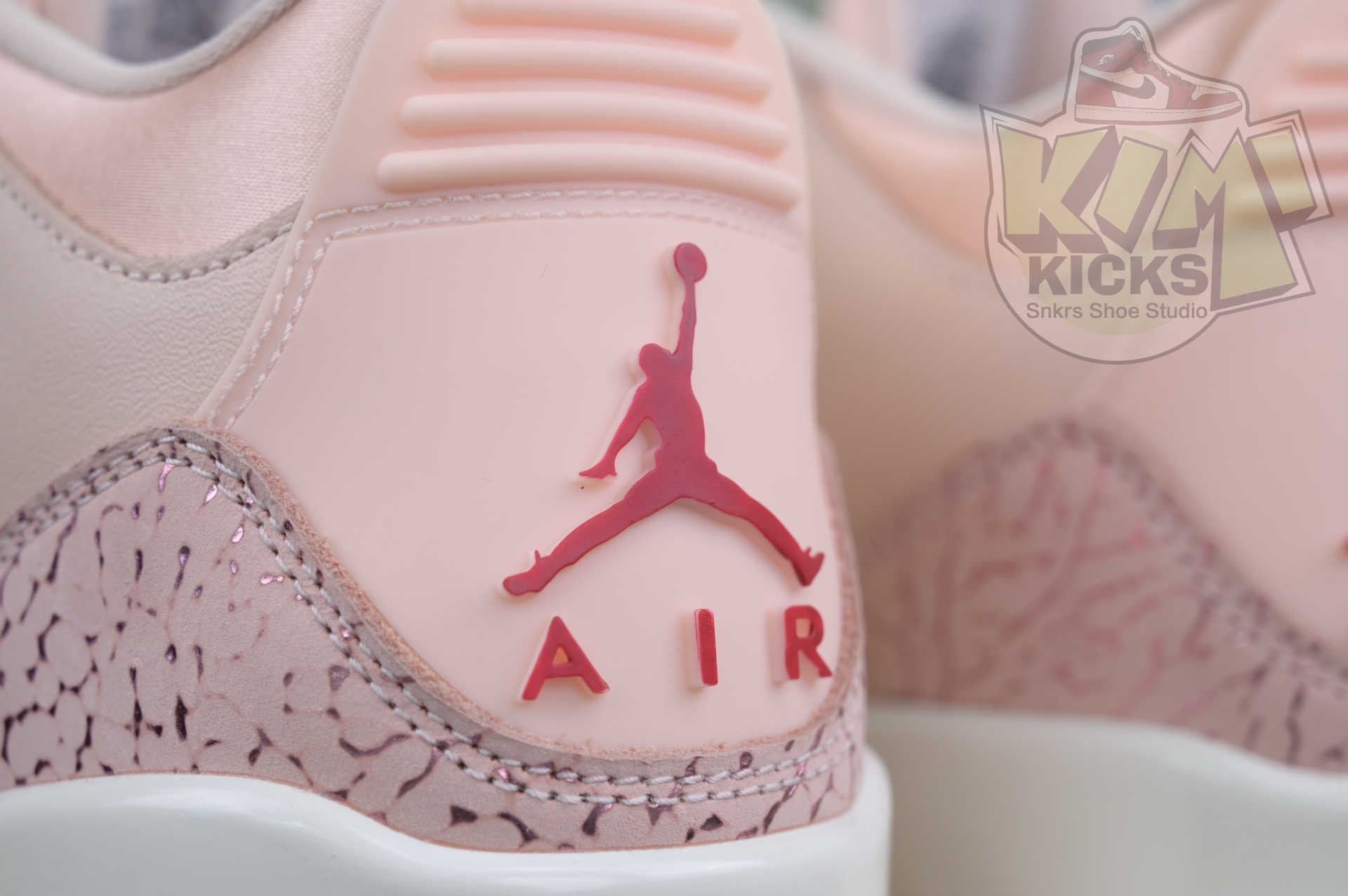 Kimikick Jordan Air Jordan 3 Valentine's Day