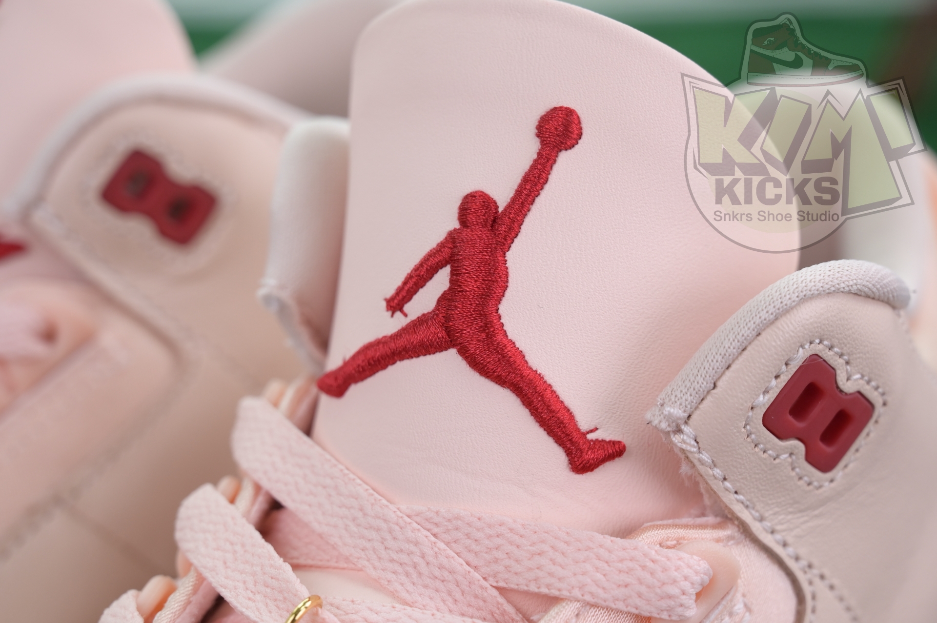 Kimikick Jordan Air Jordan 3 Valentine's Day