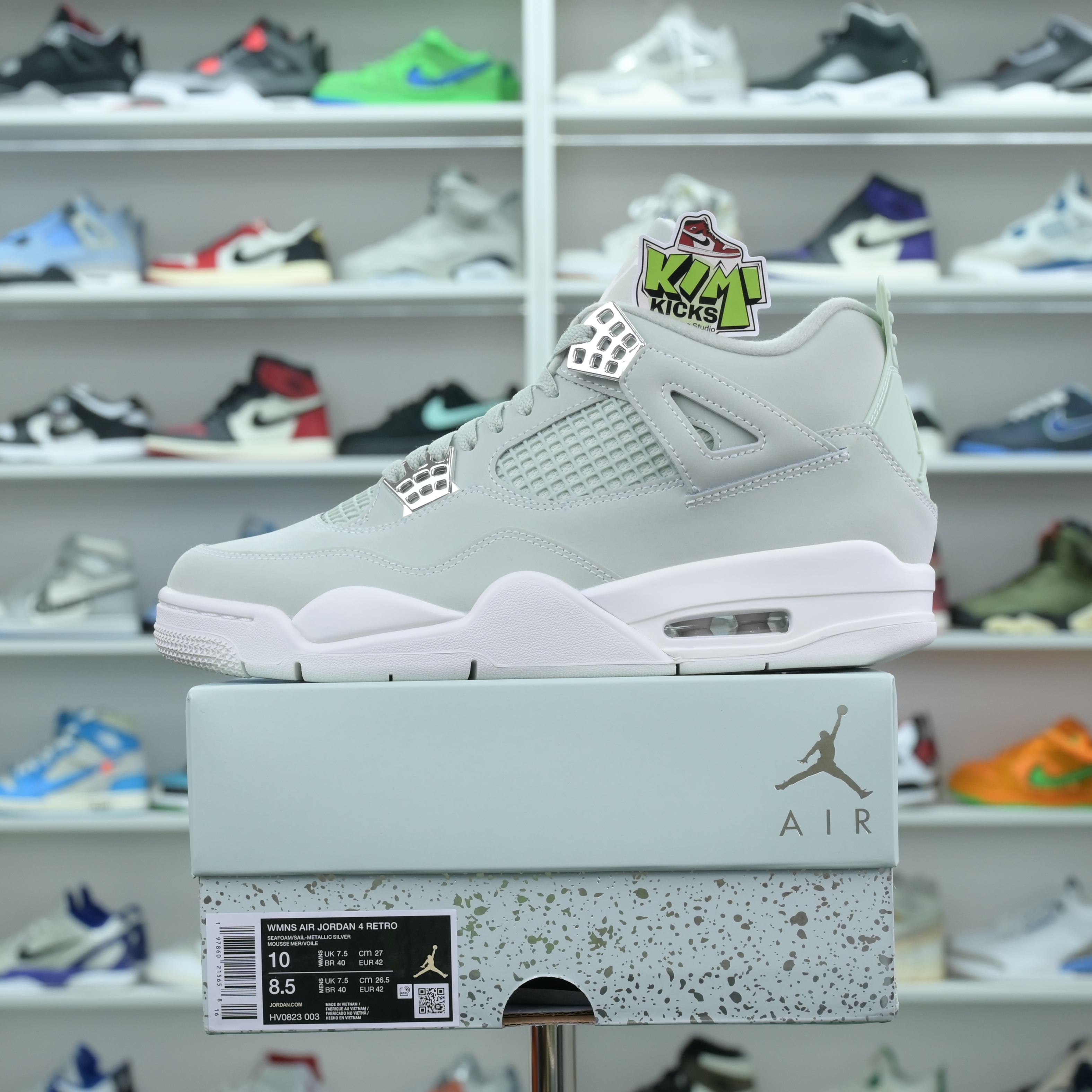 Kimikick Jordan Air Jordan4“Seafoam”