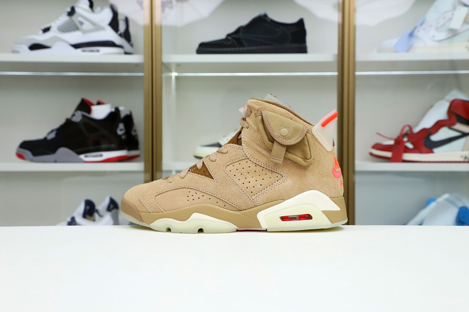 Travis Scott x Air Jordan 6 Retro SP "British Khaki"