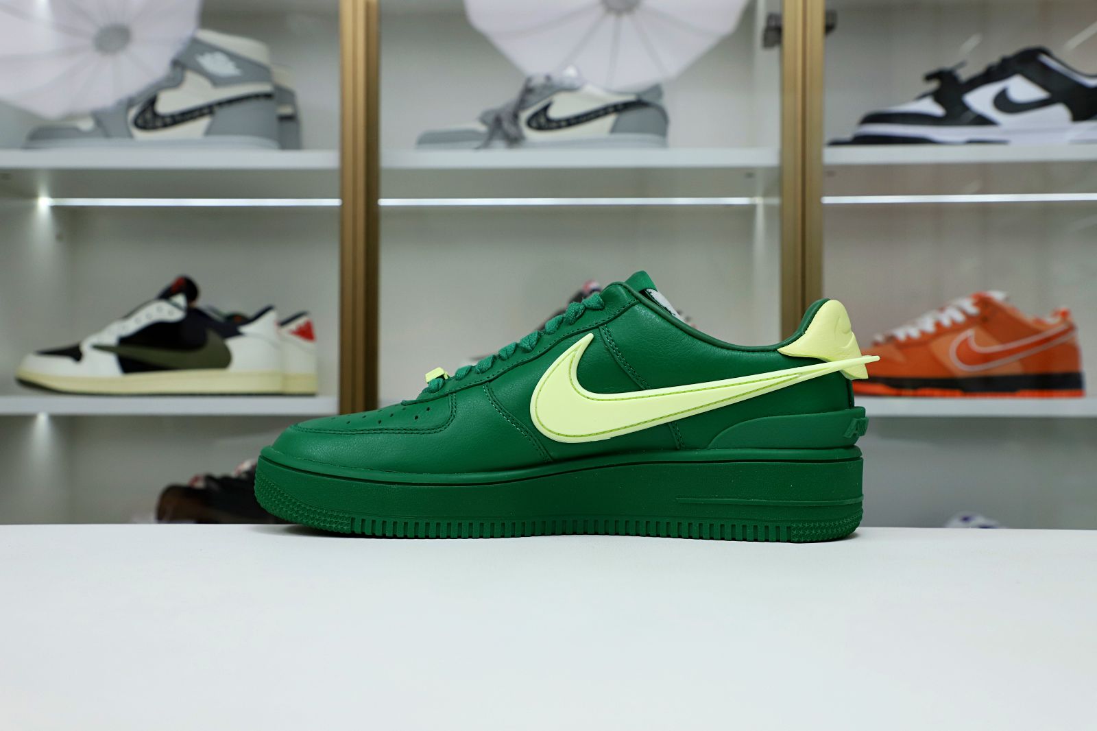 AMBUSH xNike Air Force1 Low"Pine Green and Citron"