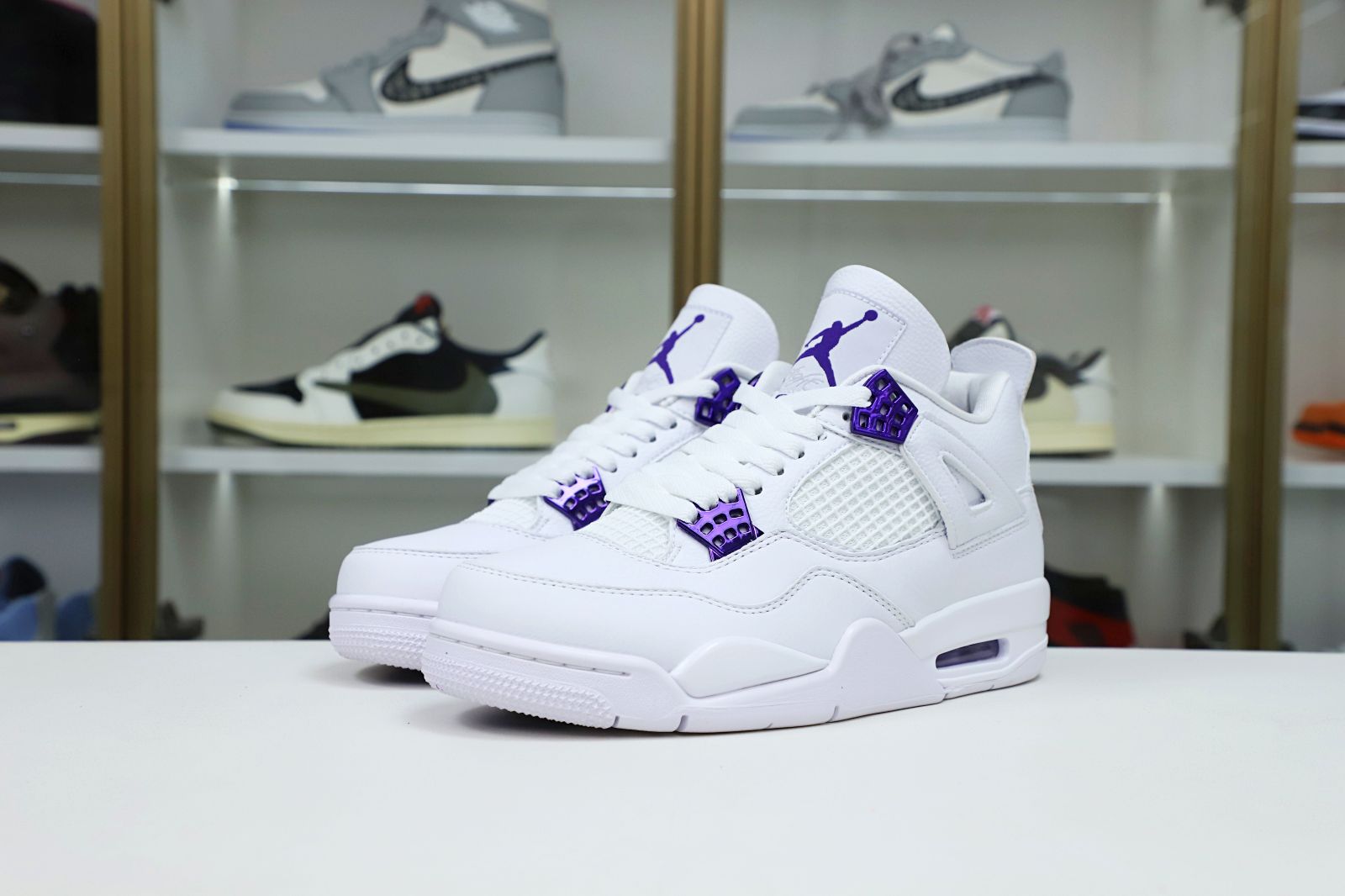 AIR JORDAN 4 PURPLE METALLIC