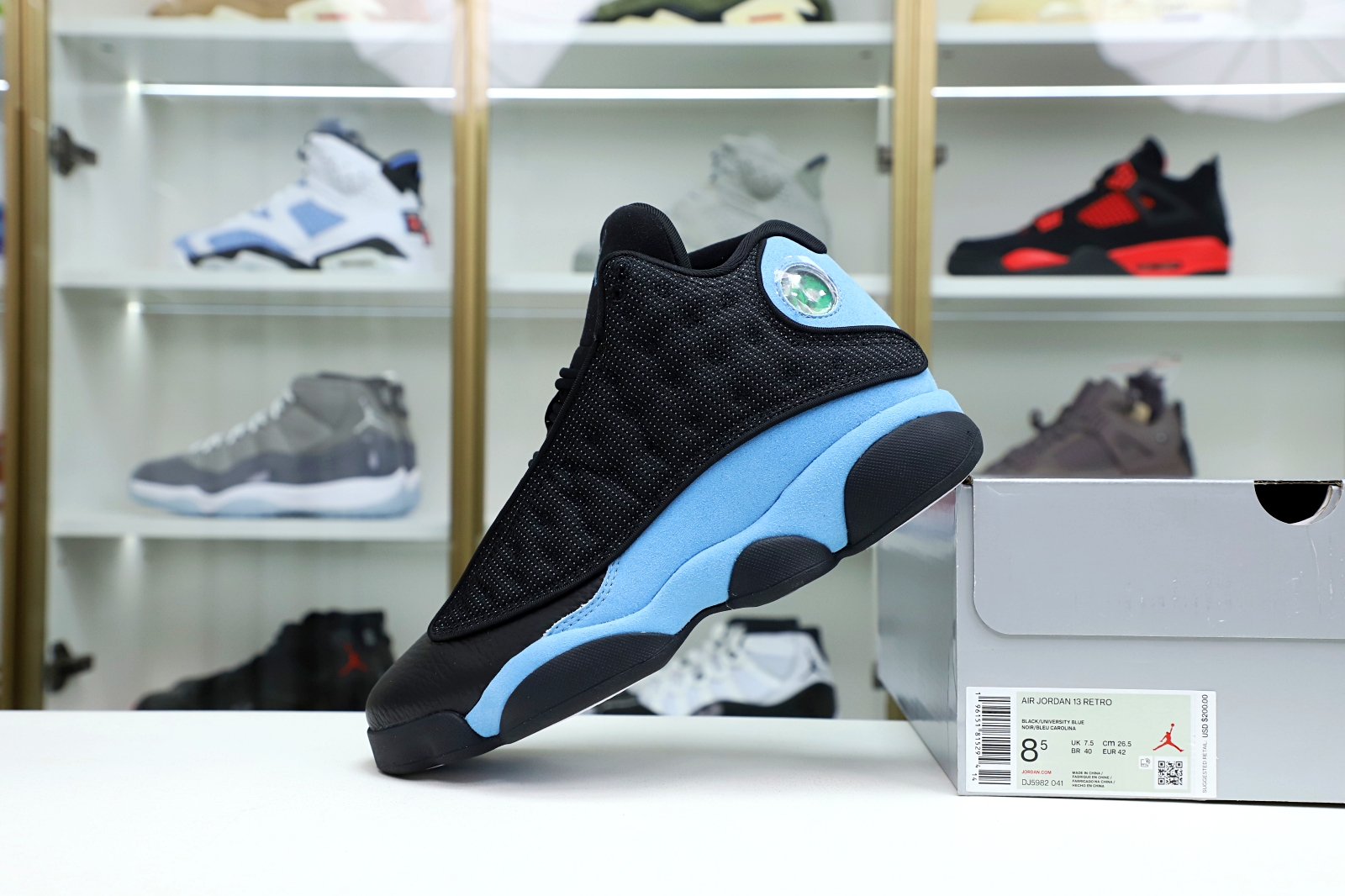 Air Jordan 13 "Black UNC"