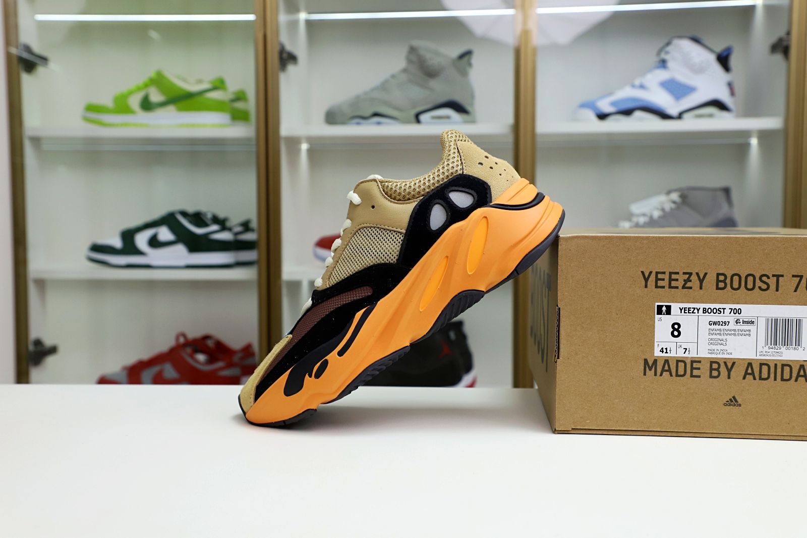 Ad*s originals yeezy boost 700 "enflame amber"