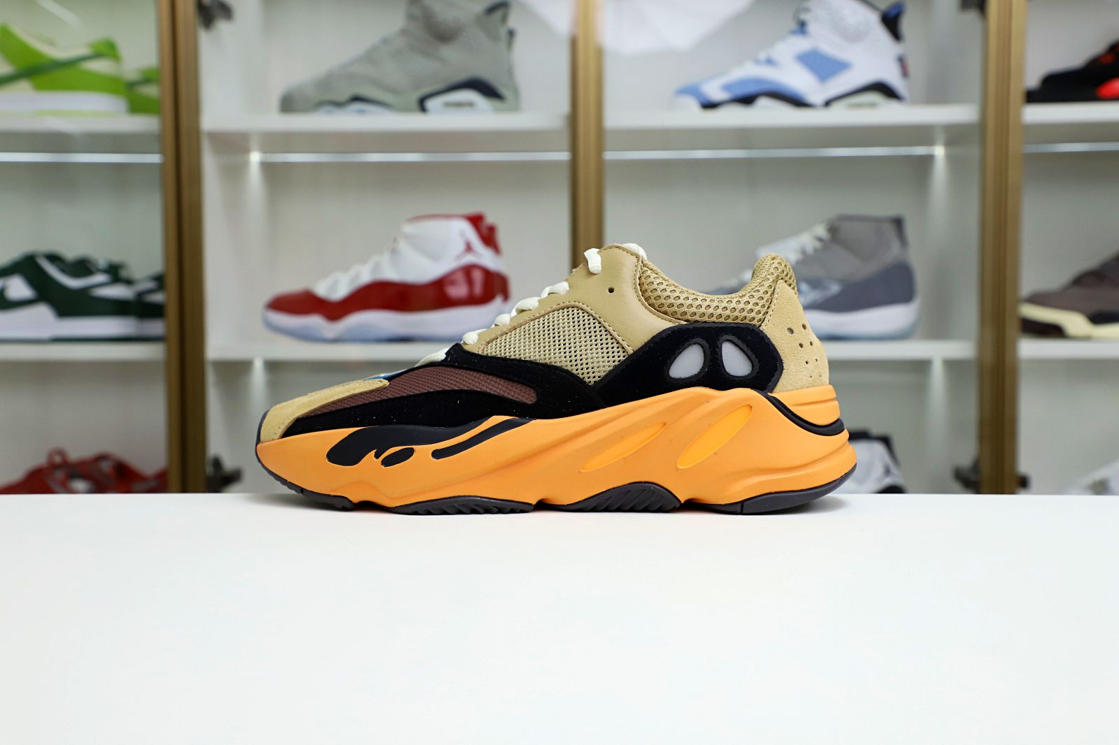 Ad*s originals yeezy boost 700 "enflame amber"