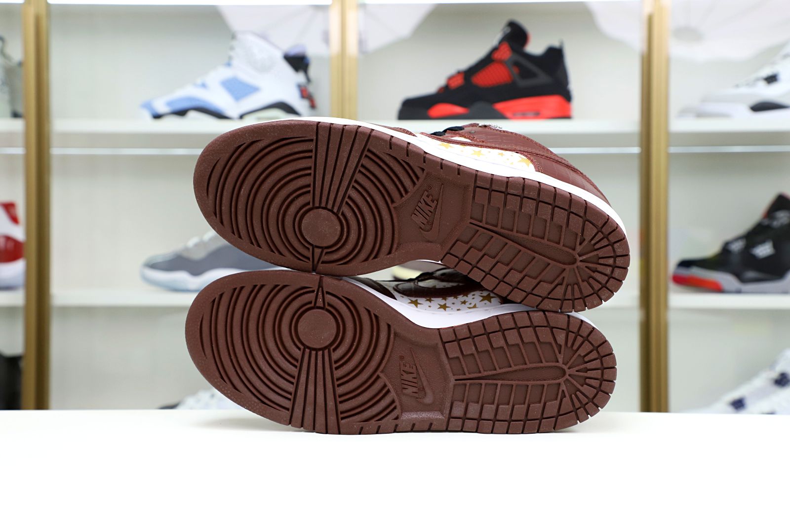 Sup*e x nike sb dunk low "barkroot brown"