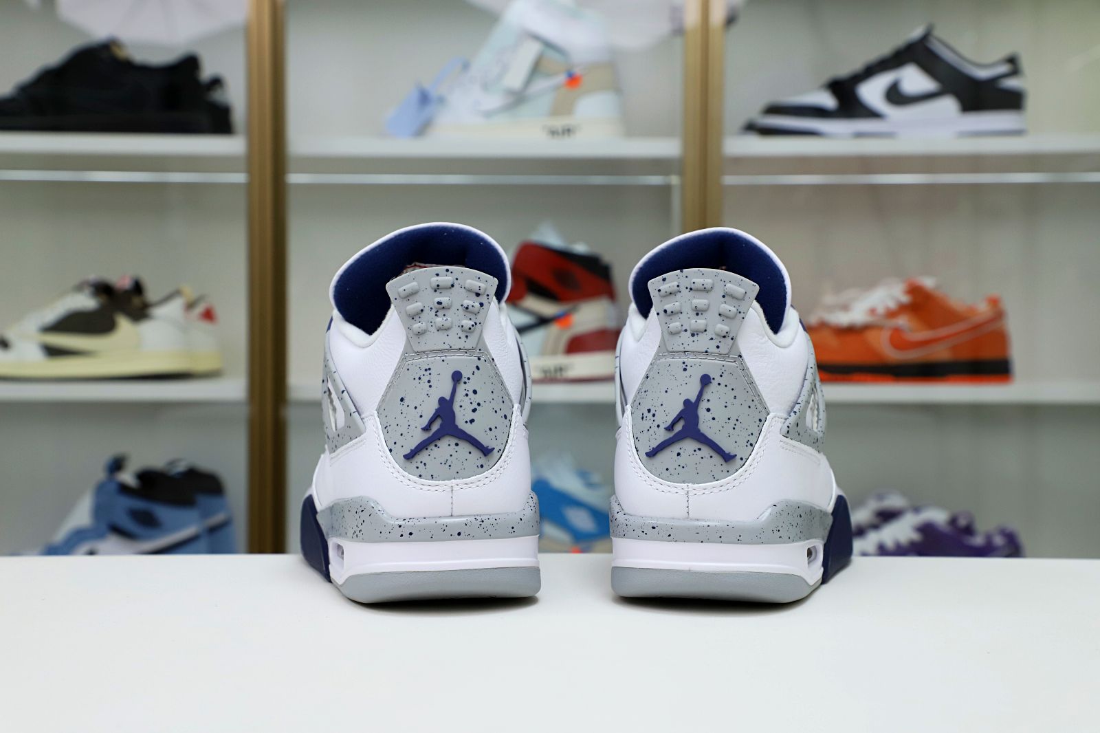 AIR JORDAN 4 RETRO "MIDNIGHT NAVY" DH6927-140